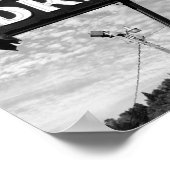 ハンバーガーを運転する ポスター (角)