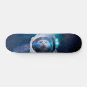 ハンバーガーを願う宇宙飛行士 スケートボード (横)
