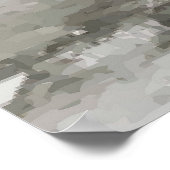 ハンバーガースタンドアート、追加文字 ポスター (角)