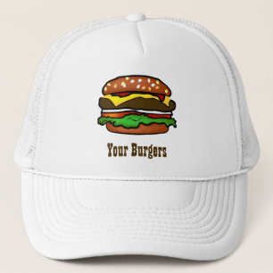 ハンバーガーハット キャップ