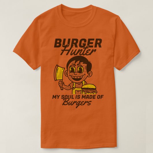 ハンバーガーハンター Tシャツ (デザイン正面)