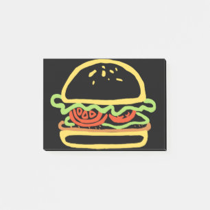 ハンバーガーハンバーガー ポストイット