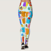 ハンバーガーハートアイスクリームレギンス レギンス (裏面)