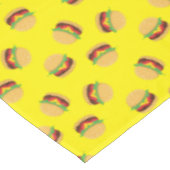 ハンバーガーバースデーパーティーバーガーテーブルクロス テーブルクロス (アングル)