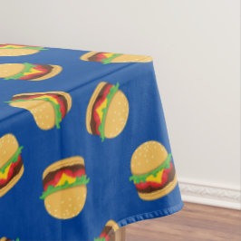 ハンバーガーバースデーパーティーバーガー テーブルクロス