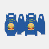 ハンバーガーバースデーパーティーバーガー フェイバーボックス (折り畳みなし)