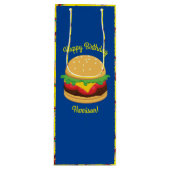 ハンバーガーバースデーパーティーバーガー ワインギフトバッグ (正面)