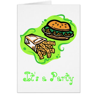 ハンバーガー及び揚げ物