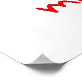 ハンバーガー好き ポスター (角)