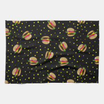 ハンバーガー模様