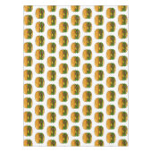 ハンバーガー漫画イラストレーション テーブルクロス (正面)