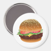 ハンバーガー磁石 マグネット (正面/裏面)