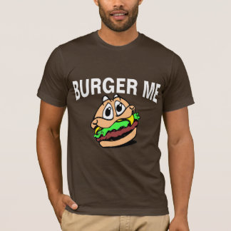 ハンバーガー私 Tシャツ