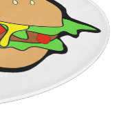 ハンバーガー裁断板 カッティングボード (角)