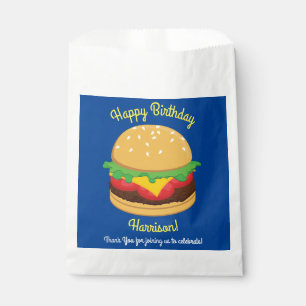 ハンバーガー誕生日パーティーバーガー フェイバーバッグ