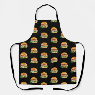 ハンバーガー エプロン