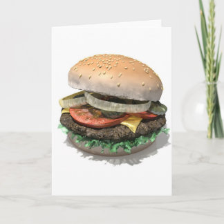 ハンバーガー カード