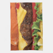 ハンバーガー キッチンタオル (縦)