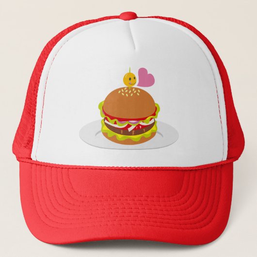 ハンバーガー キャップ (正面)