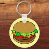 ハンバーガー キーホルダー (正面)