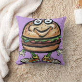 ハンバーガー クッション (ブランケット)
