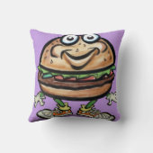 ハンバーガー クッション (裏面)