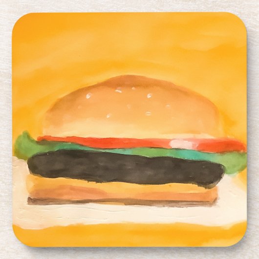 ハンバーガー コースター (正面)