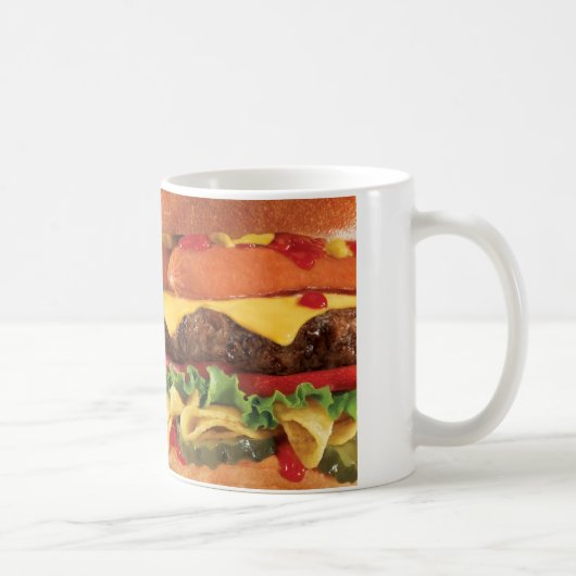 ハンバーガー コーヒーマグカップ (右)