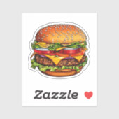 ハンバーガー シール (シート)