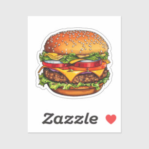ハンバーガー シール