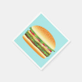 ハンバーガー スタンダードカクテルナプキン (角)