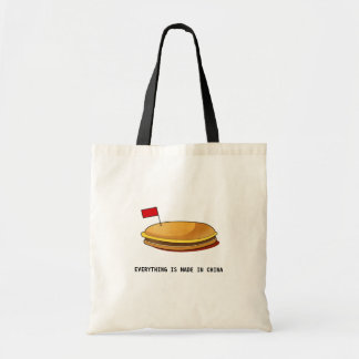 ハンバーガー トートバッグ