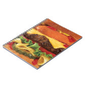ハンバーガー ノートブック (左側)