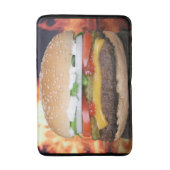 ハンバーガー バスマット (正面縦)