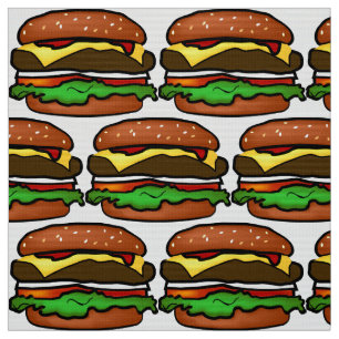 ハンバーガー ファブリック
