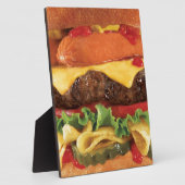 ハンバーガー フォトプラーク (側面)