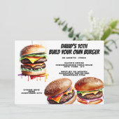 ハンバーガー・フライは独自のファーストフードパーティーを構築 招待状 (スタンド正面)