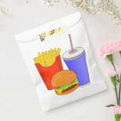 ハンバーガー&フライスミール抱き枕 フェイバーバッグ (封をした状態)