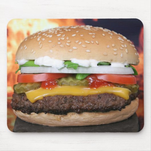 ハンバーガー マウスパッド (正面)