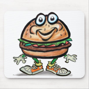 ハンバーガー マウスパッド
