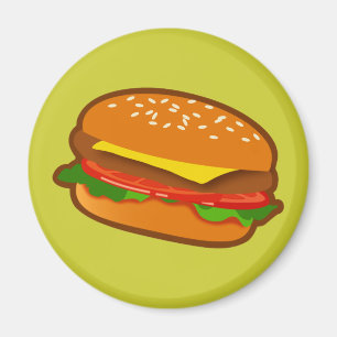 ハンバーガー マグネット