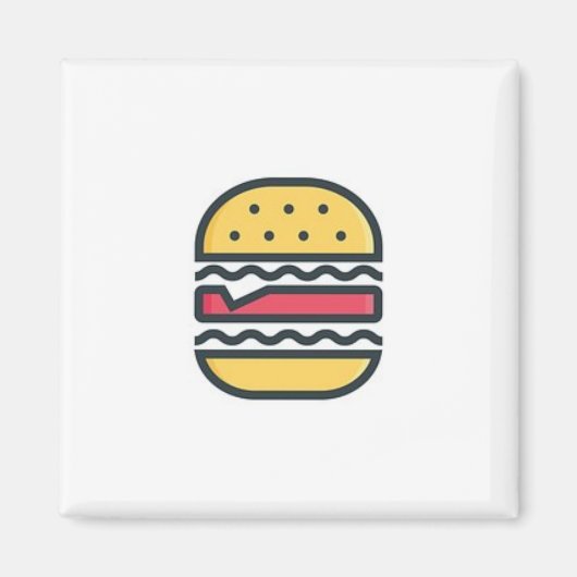 ハンバーガー！ マグネット (正面)
