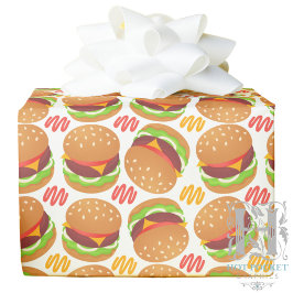 ハンバーガー ラッピングペーパー