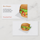 ハンバーガー 名刺 (正面/裏面)