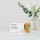 ハンバーガー 名刺 (スタンド正面)