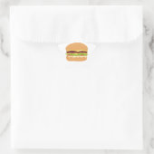 ハンバーガー 星シール (バッグ)