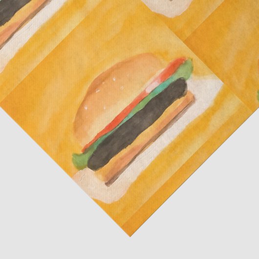 ハンバーガー 薄葉紙 (詳細)
