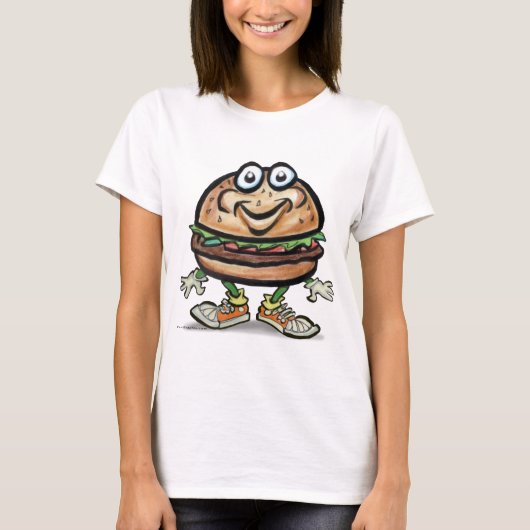 ハンバーガー Tシャツ (正面)