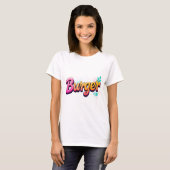 ハンバーガー Tシャツ (正面フル)