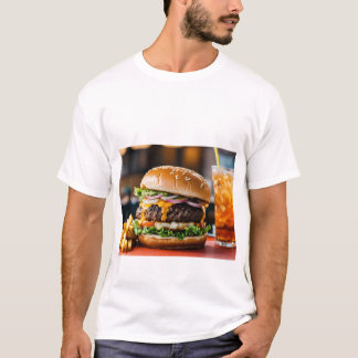 ハンバーガーtシャツ tシャツ
